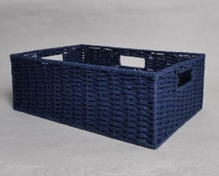 paper rope storage basket gift basket with handle