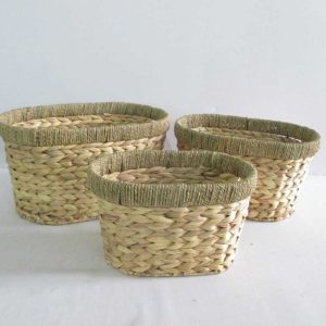 water hyacinth storage basket gift basket