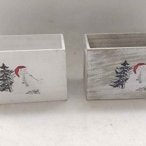 wooden crate wooden box with logo printed