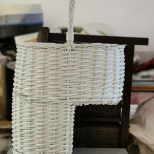 full willow stair storage basket