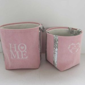 canvas storage basket gift basket