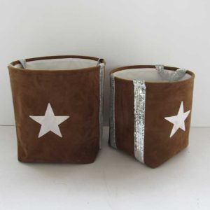 velvet storage basket gift basket