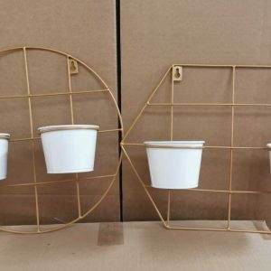 metal plant pot hanging planter