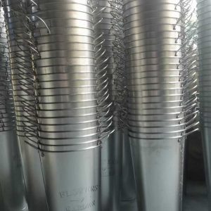 metal planter flower pot