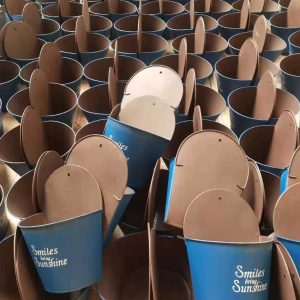 garden flower pot metal panter hanging flower pot