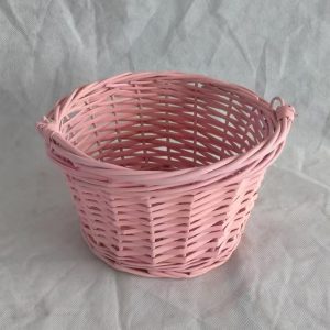 half willow Easter basket willow gift basket