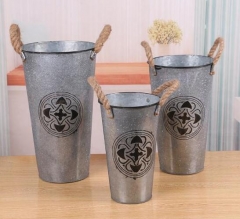 flower pot,metal pot,iron pot,logo printed available