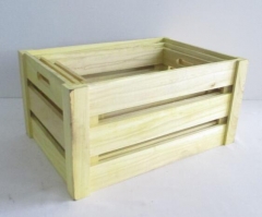 wood crate,gift basket,wood box,storage basket