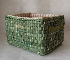 storage basket,gift basket,fruit basket,made of maize