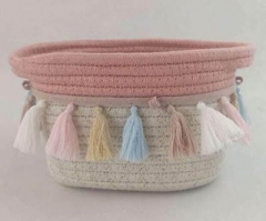storage basket gift basket cotton rope basket