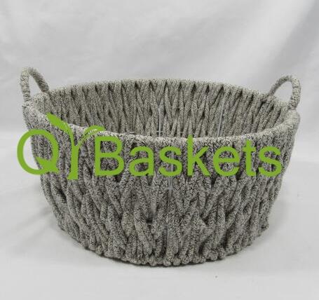 storage basket,gift basket,cotton rope basket