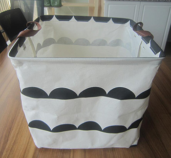 canvas laundry basket,storage basket