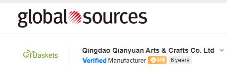 We are verified supplier by Globalsources for 5 years