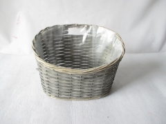 hanging basket,flower pot, with plastic liner