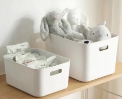 Multi-using plastic storage box storage basket,4 sizes