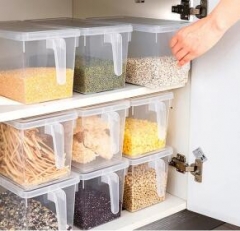 Thickened plastic food storage container kitchen organizer home storage & organization