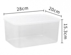 BPA-FREE plastic food storage container,kitchen organizer,6 sizes