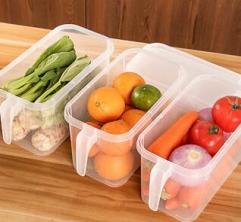 Thickened plastic food storage container kitchen organizer home storage & organization