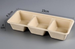 bagasse biodegradable containers takeaway box