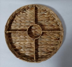 water hyacinth storage basket hand woven snacks basket gift basket