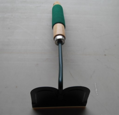 garden tools garden hoe,wooden and sponge handle