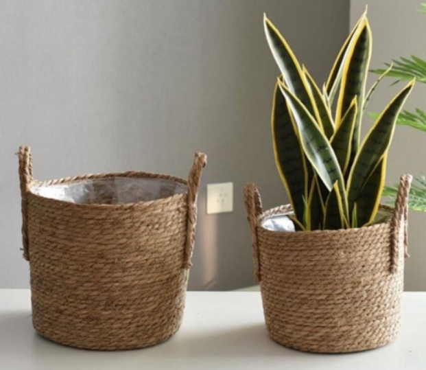 Natural Hand Made Plant Pot