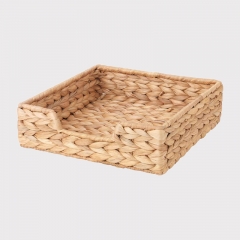 wicker tissue holder toilet storage basket,wicker napkin organizer